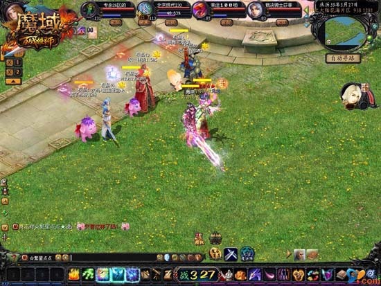 魔域sf手机版：热血魔幻魅力足，全新区服福利多